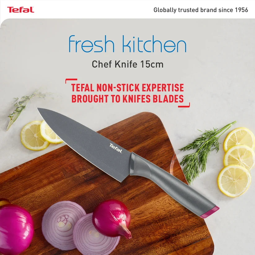 TEFAL-K12203 The Tefal Fresh Kitchen Chef Knife 15cm