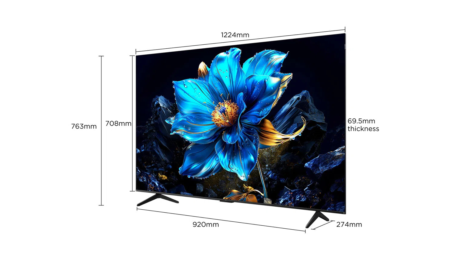 TCL 55" QLED TV TCL-55P7K