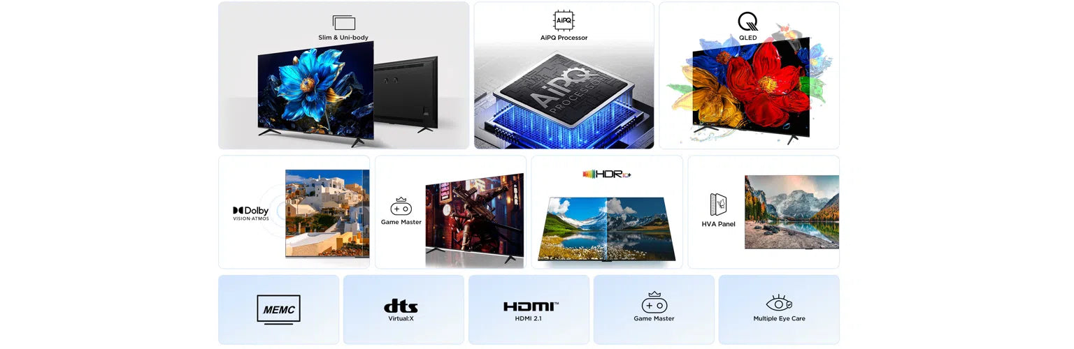 TCL 55" QLED TV TCL-55P7K
